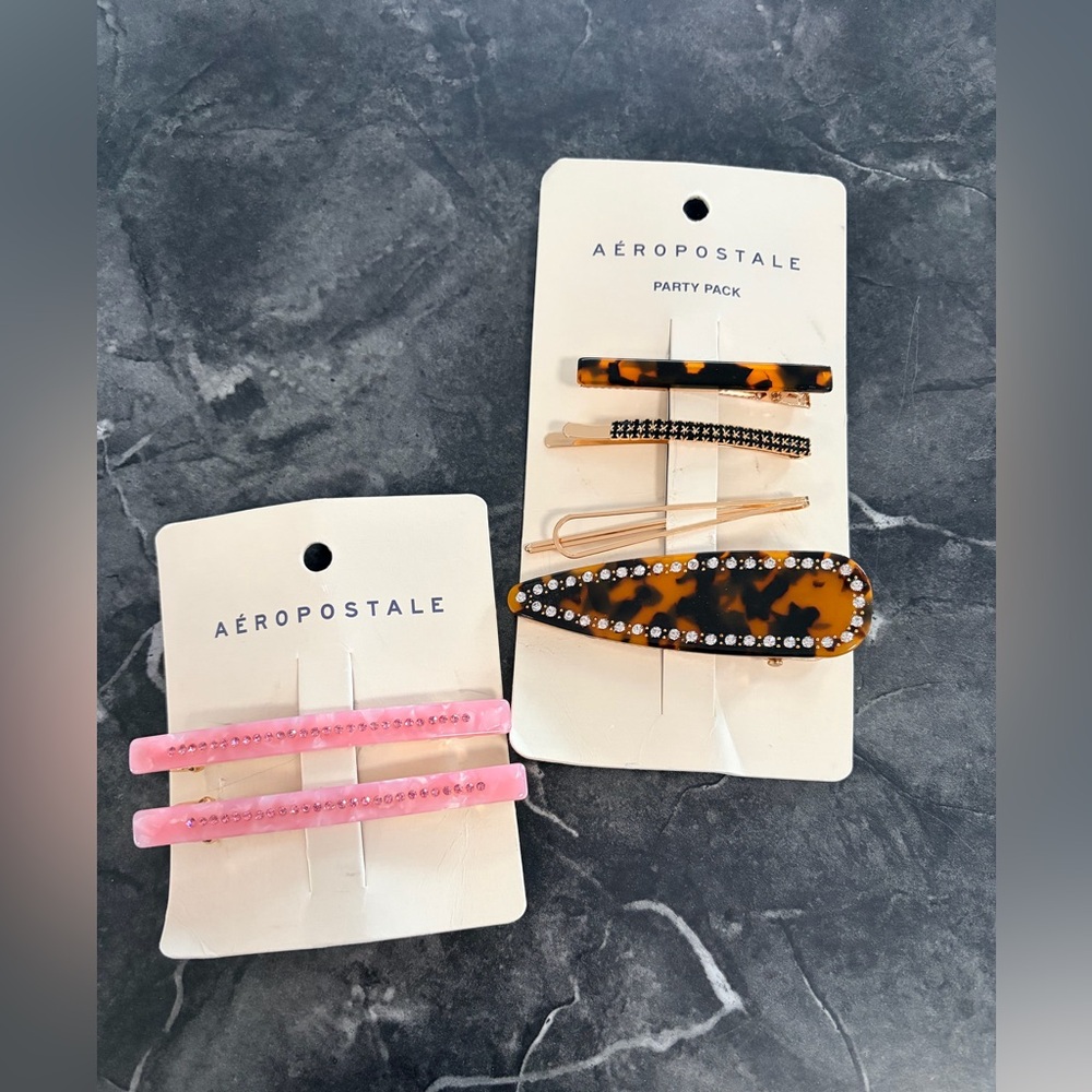 Aeropostale hair clips